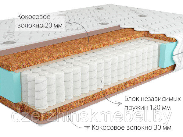 Ортопедический матрас Solid 2 Medio 140х200 - фото