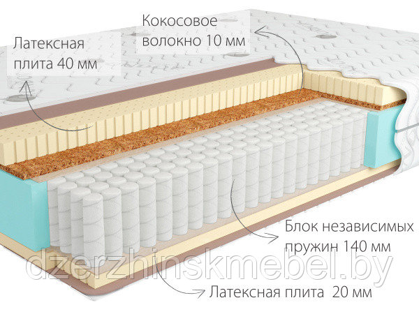 Ортопедический матрас Bora 3 Multi 90х200 - фото