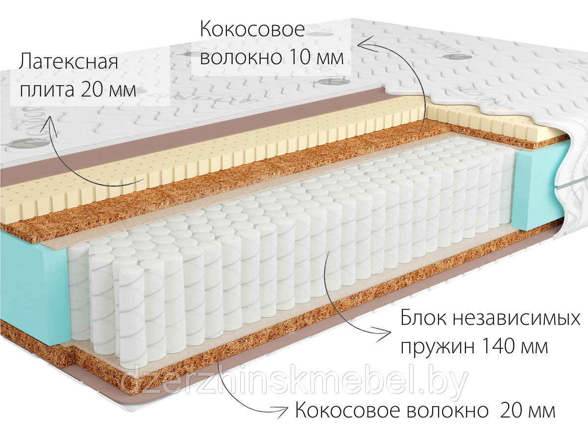 Ортопедический матрас Jamaika Multi 120х200 - фото