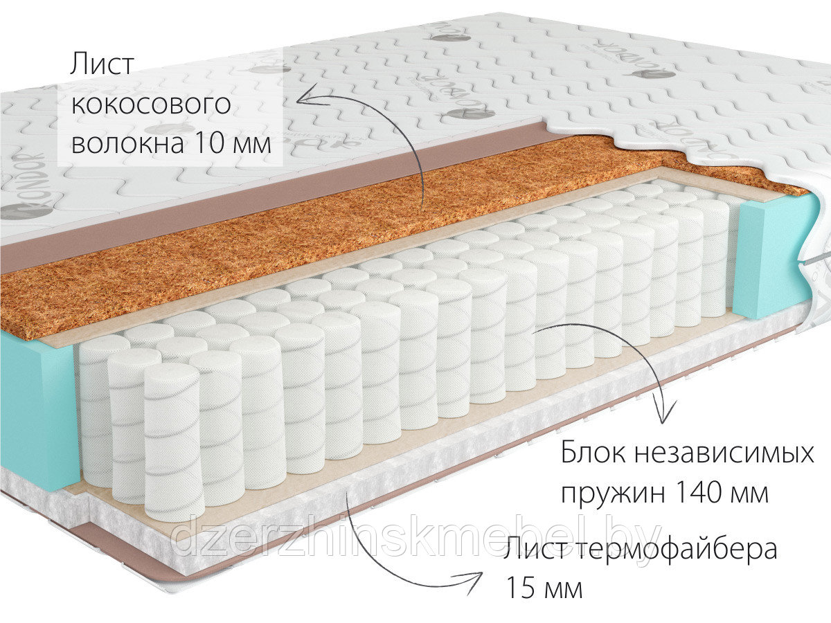 Ортопедический матрас Simpo Medio 180х200 - фото