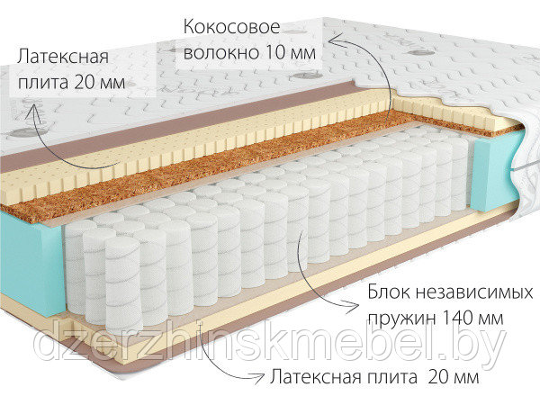 Ортопедический матрас Bora Multi 140х200 - фото