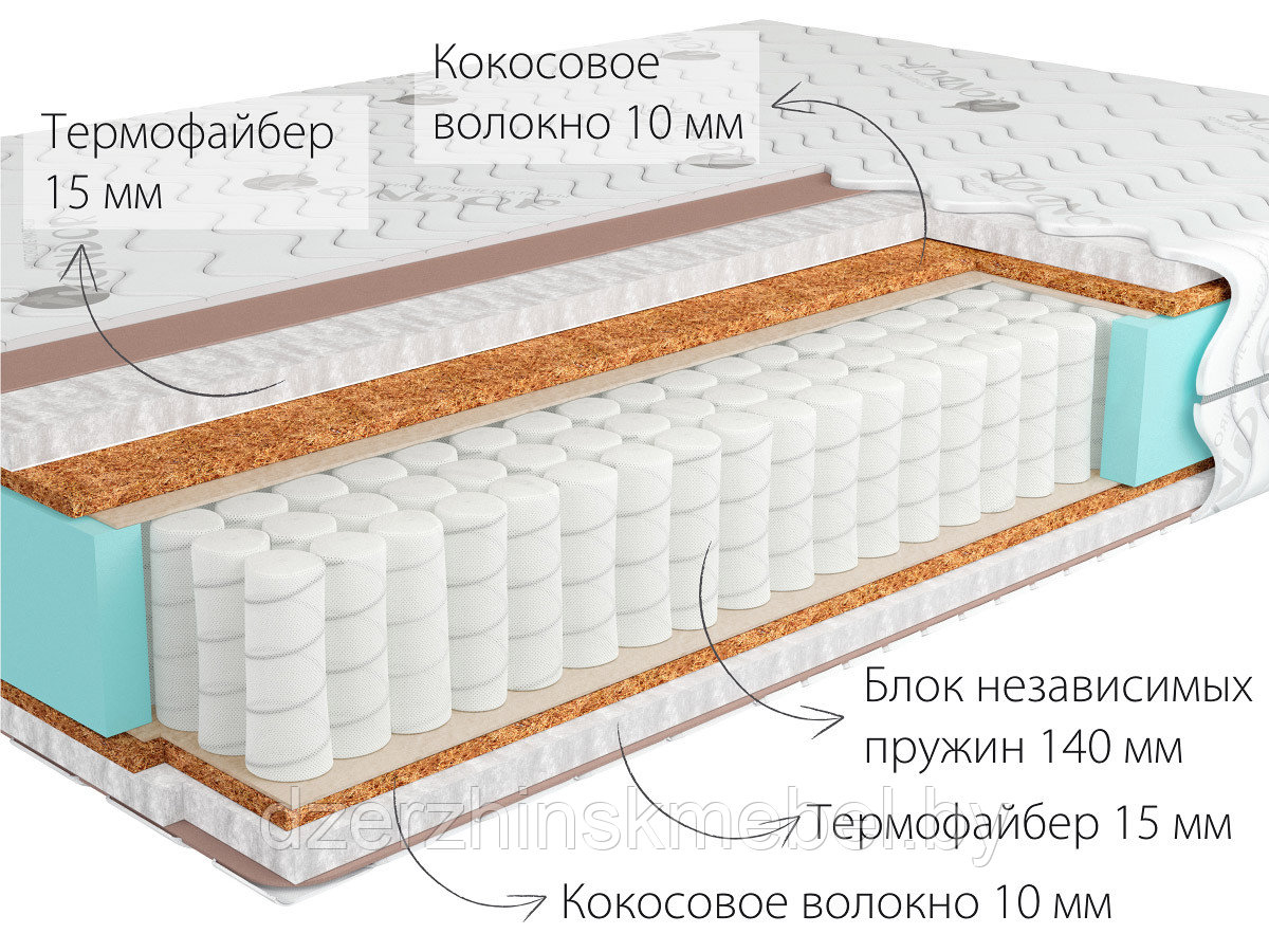 Ортопедический матрас Mister 3 Medio - фото