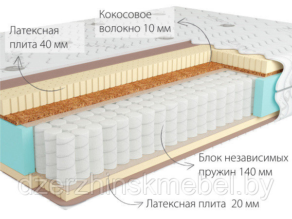 Ортопедический матрас Bora 3 Hard - фото