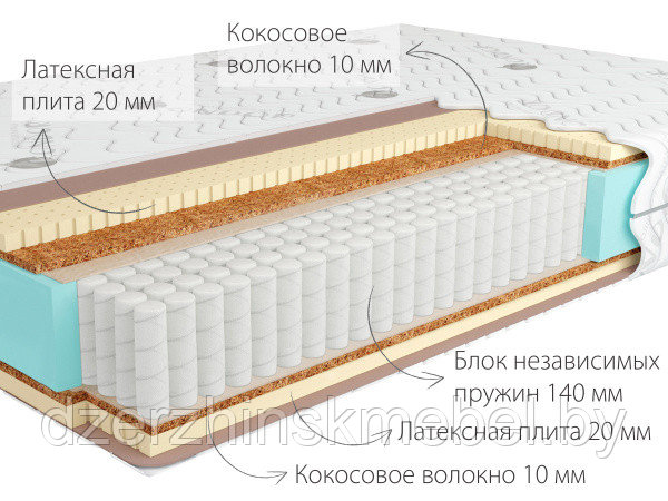 Ортопедический матрас Sidney Multi 120х200 - фото