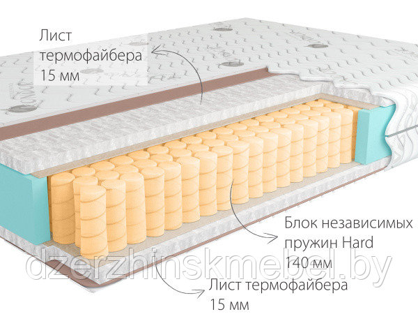 Ортопедический матрас Econom Medio 180х200 - фото