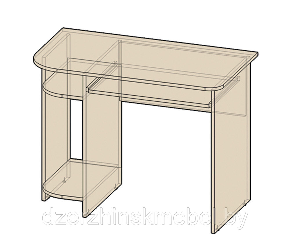 Стол компьютерный СК-02.Производитель Центр мебели Интерлиния - фото2