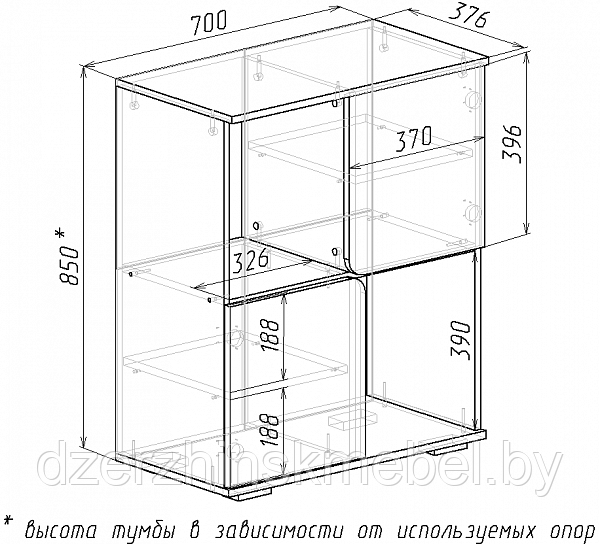 Тумба Вегас-3 - фото2