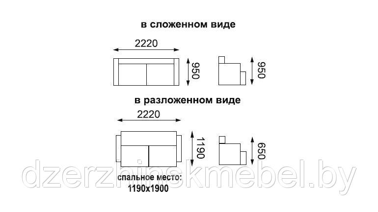 ДИВАН ФЕНИКС (РОГОЖКА КОРИЧНЕВАЯ/КОЖЗАМ БЕЖЕВЫЙ). НОВИНКА! Россия Олмеко - фото3